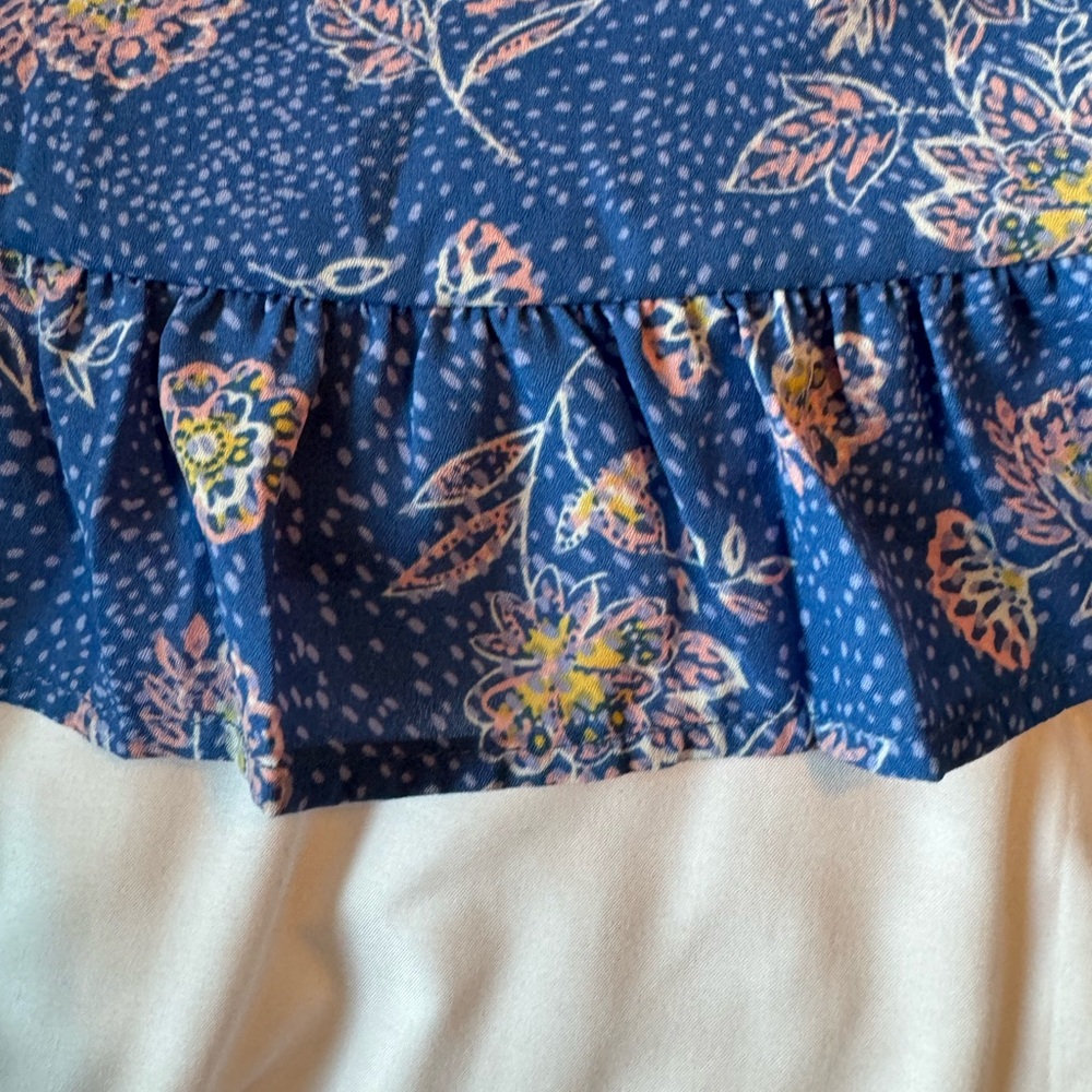 Sienna Sky Blue Floral‎ Dress - Picture 4 of 5